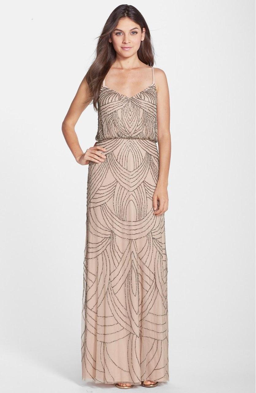 Adrianna Papell - Beaded Blouson Dress 91891180