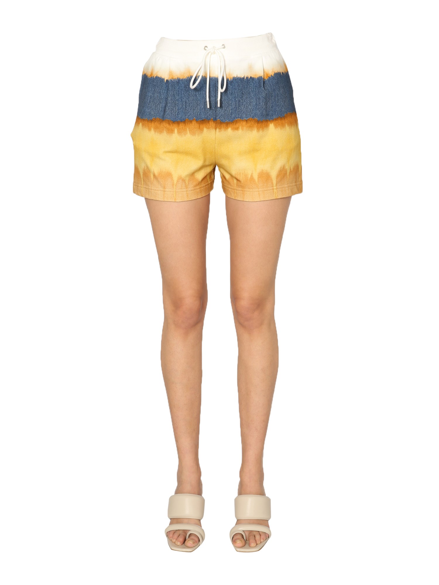 ALBERTA FERRETTI    COTTON PRINTED SHORTS