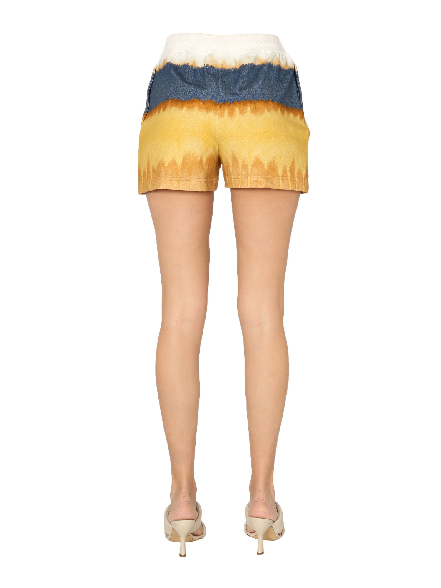 ALBERTA FERRETTI    COTTON PRINTED SHORTS