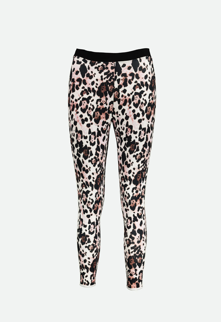 Animal Print Skinny Trouser