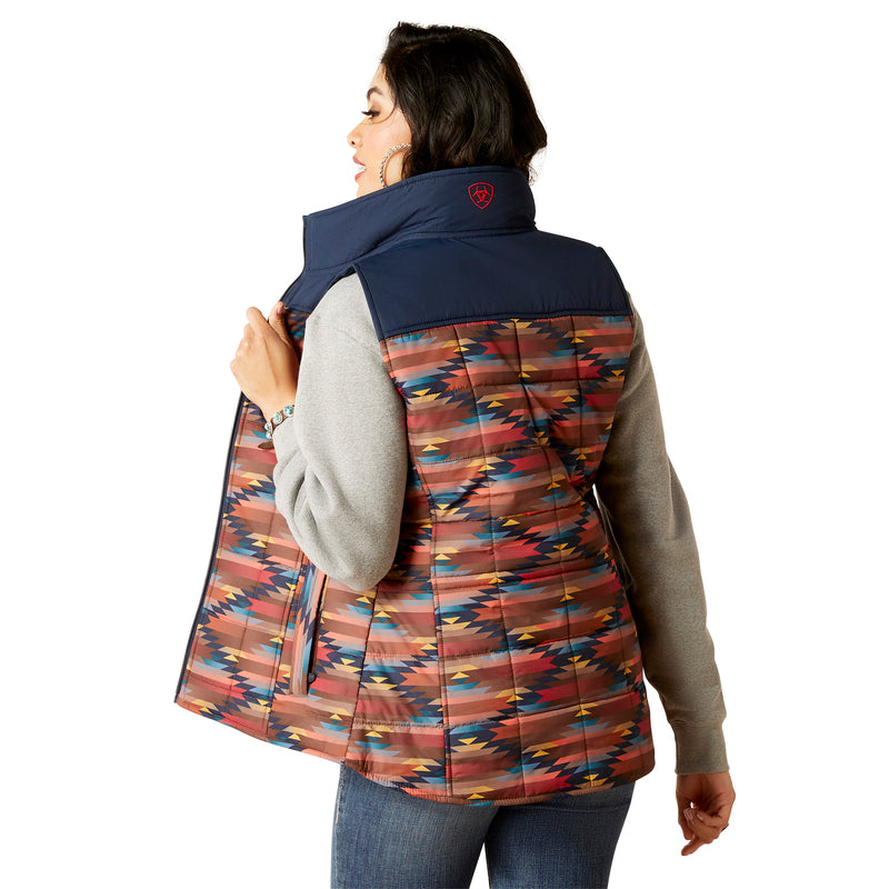 'Ariat' Women's Crius Concealed Carry Insulated Vest - Mirage Print