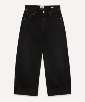 Ayla Baggy Cropped Cuff Jeans