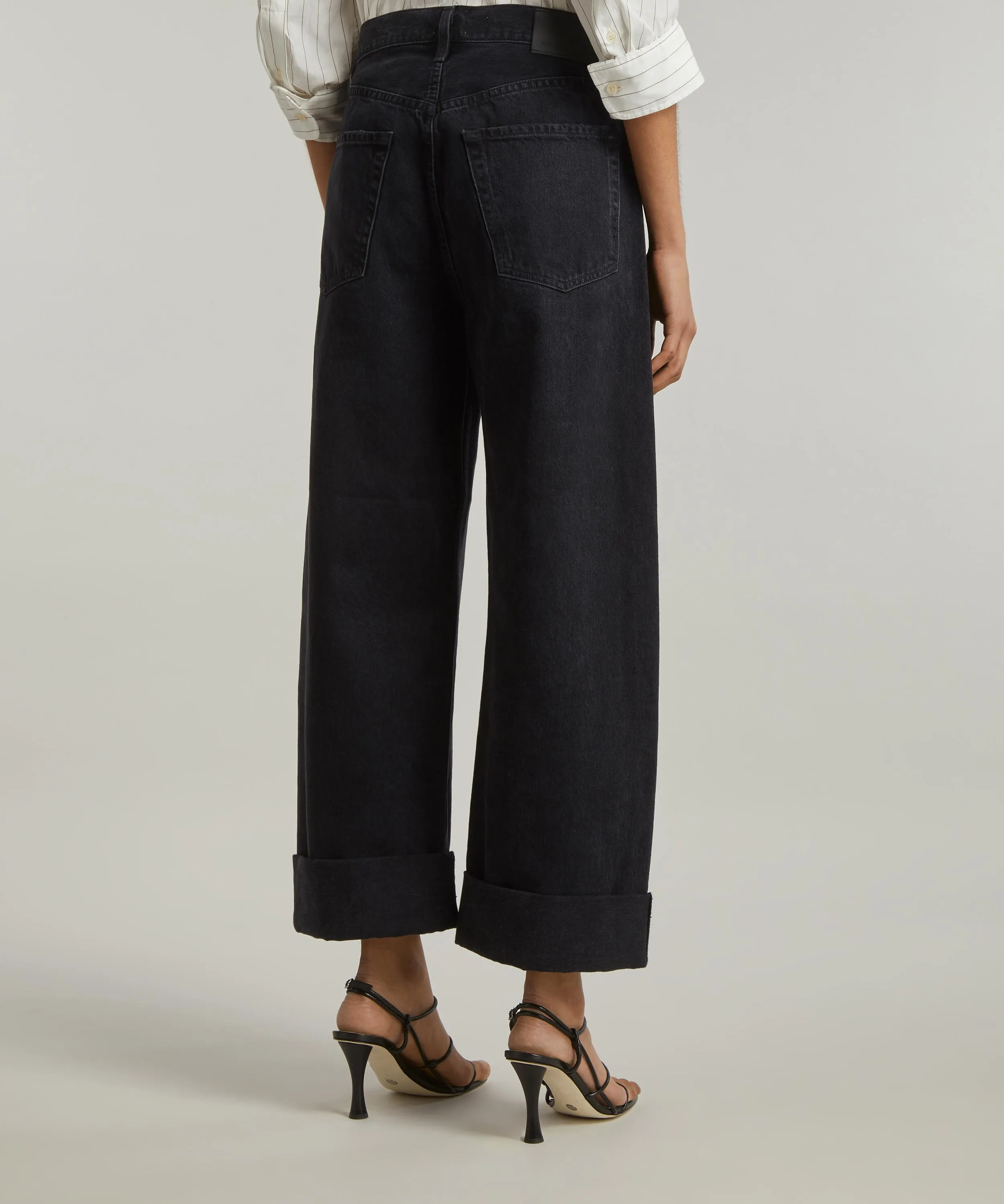 Ayla Baggy Cropped Cuff Jeans