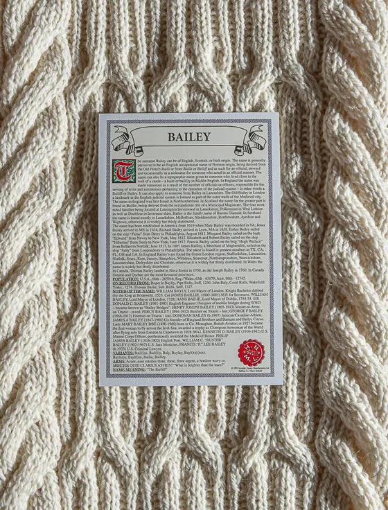 Bailey Clan Scarf