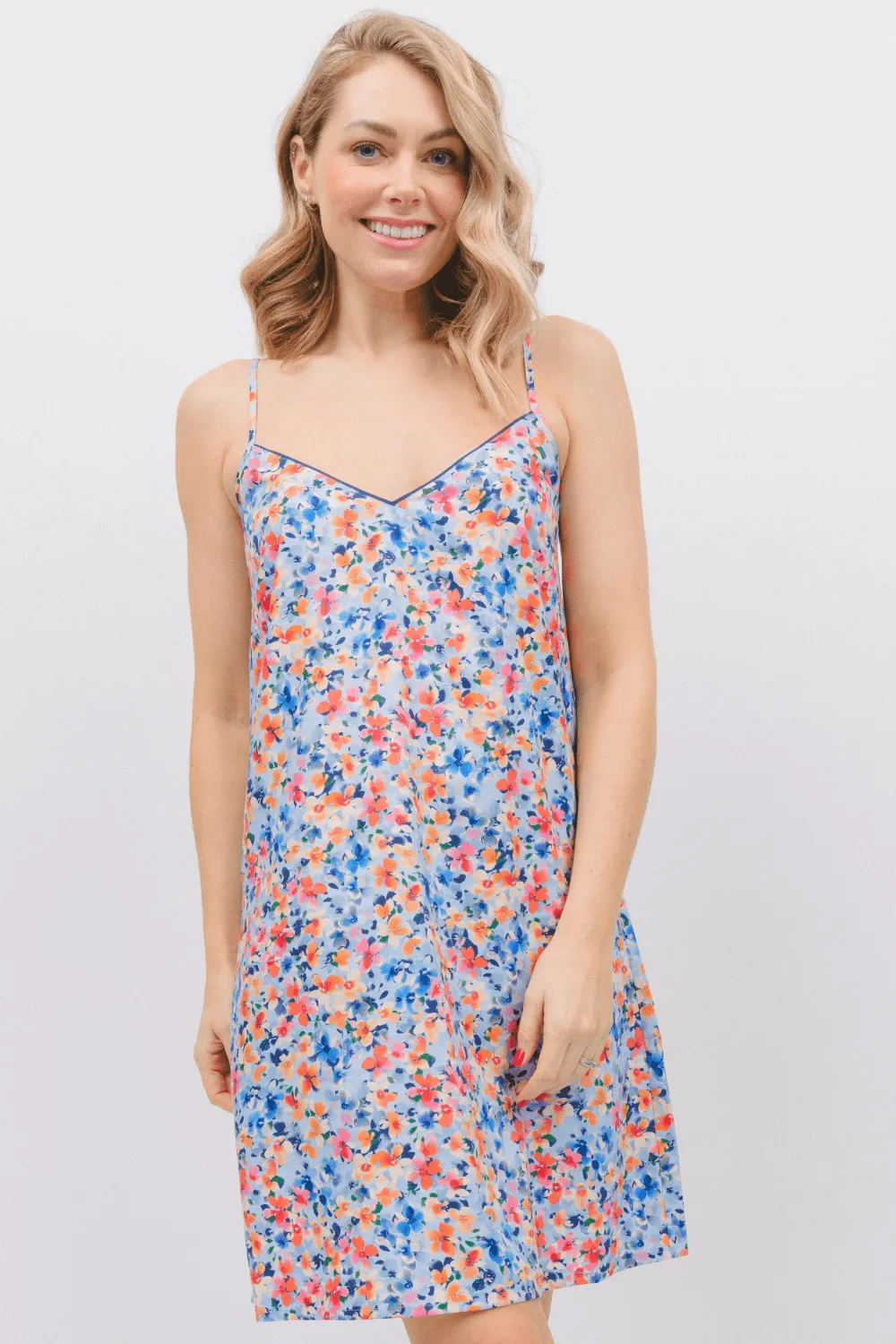 Bea Ditsy Floral Print Chemise