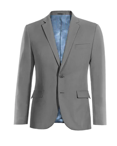  Blazer gris slim fit