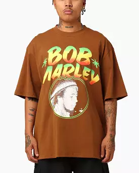 Bob Marley Bob Who You Are Exodus T-Shirt Chocolate