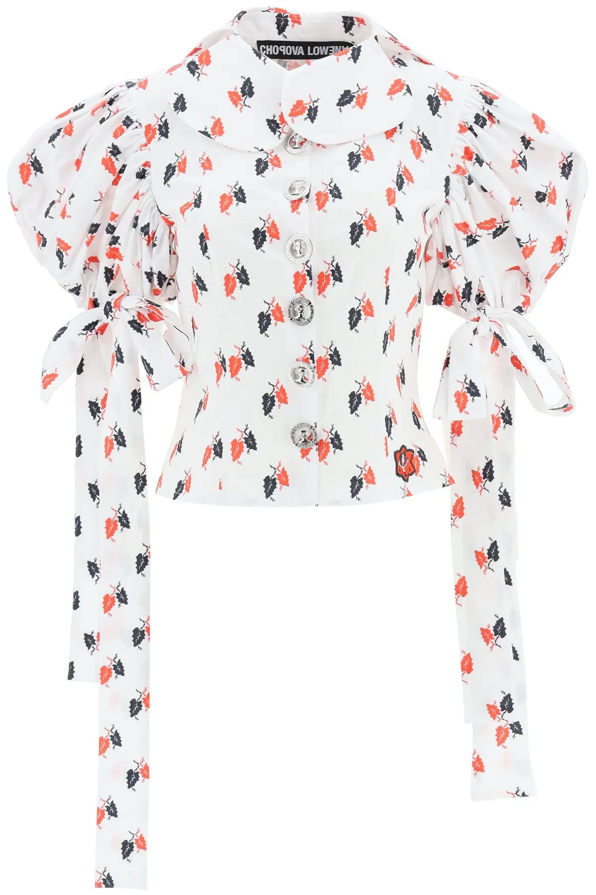 Canina Printed Shirt In Organic Cotton