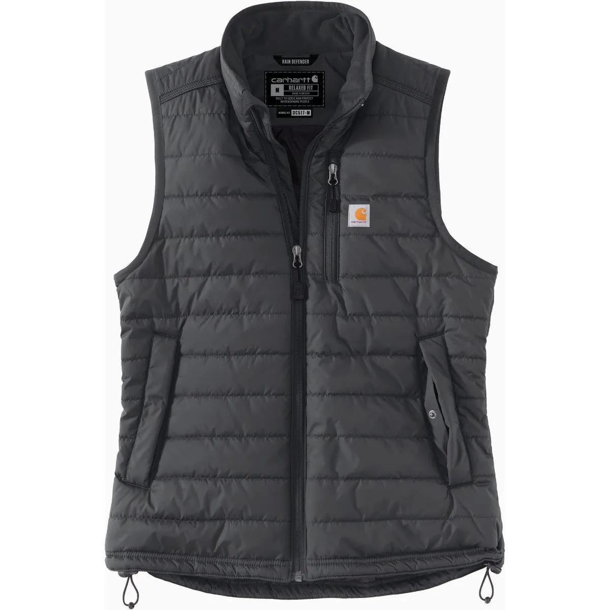 Carhartt Carhartt Rain Defender Women's Small Regular Shadow Lightweight Insulated Vest, Relaxed Fit