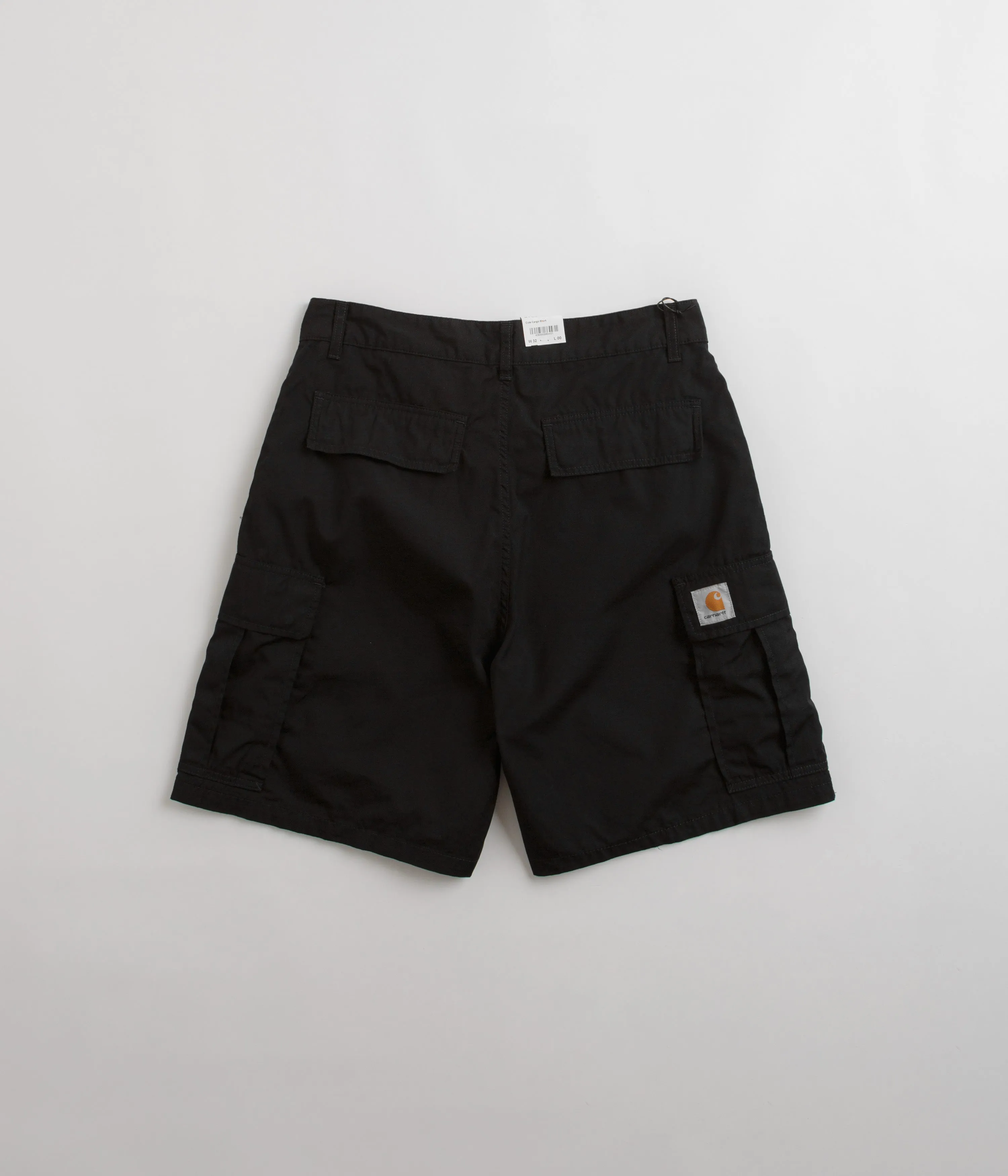 Carhartt Cole Cargo Shorts - Rinsed Black