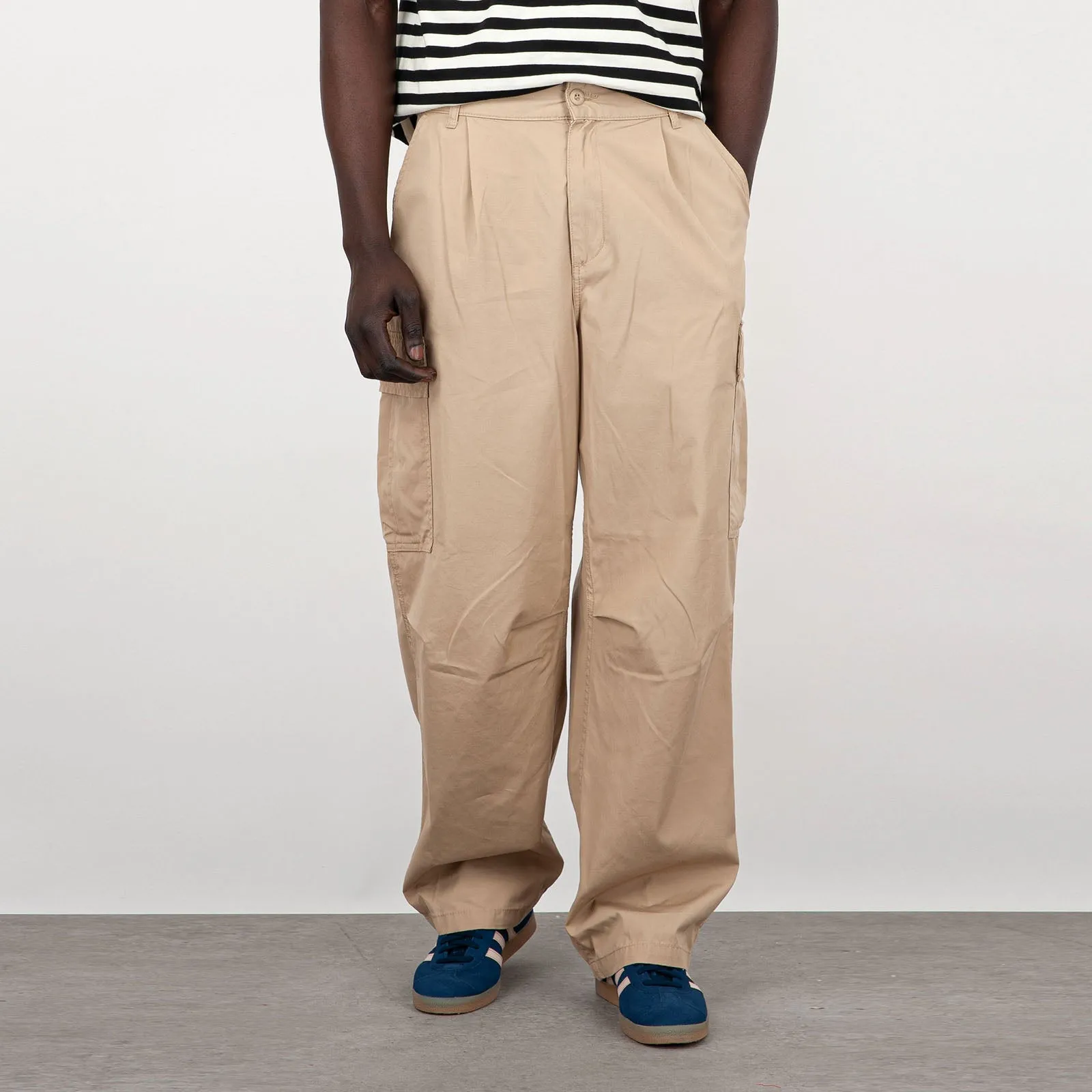 Carhartt WIP Pantaloni Cole Cargo Cotone Sabbia