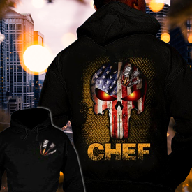 CHEF 3D ALL OVER PRINTED MEN AUTUMN HOODIE CUSTOM NAME - T-SHIRT DESIGN