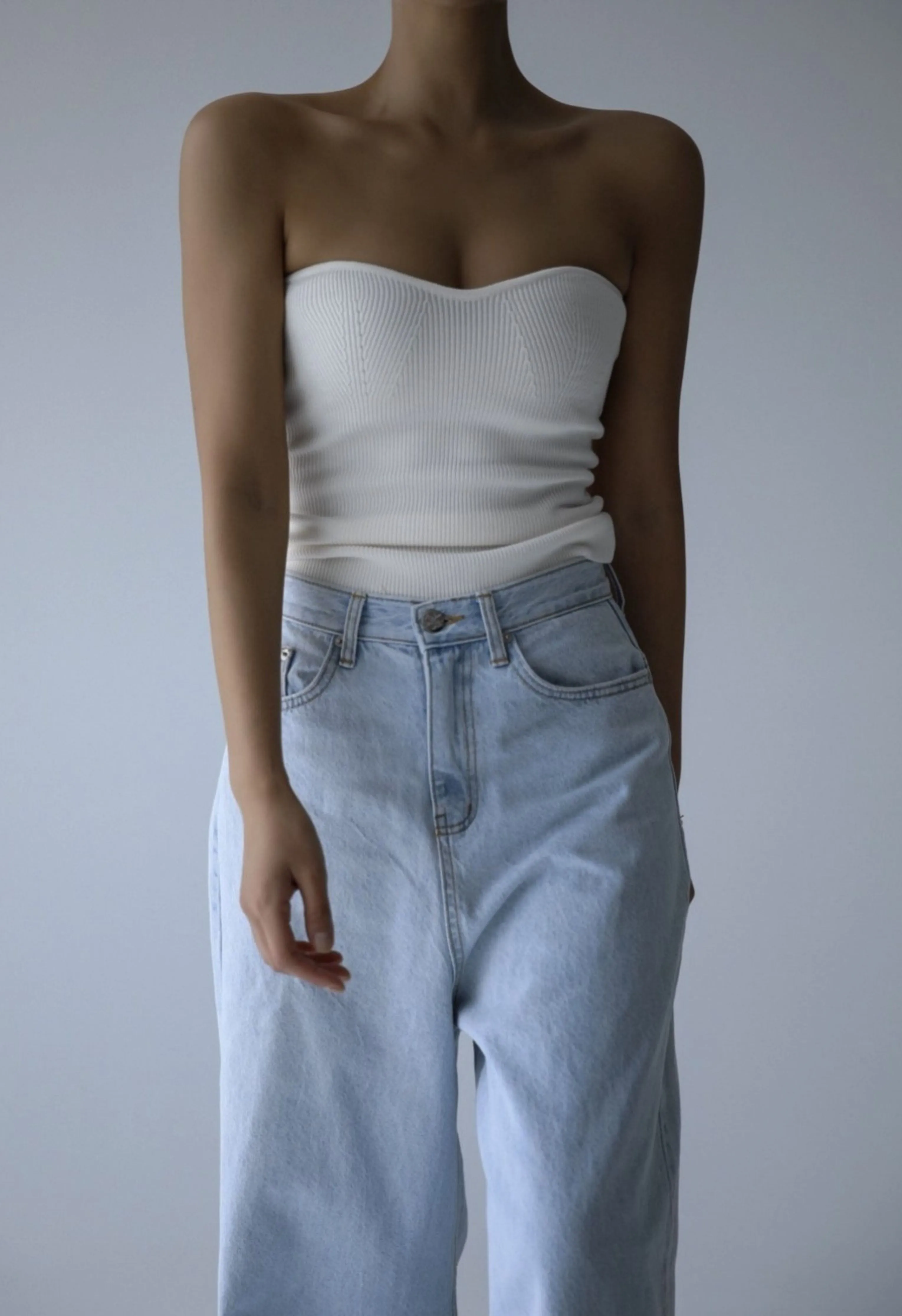 Cole Tube Top in White