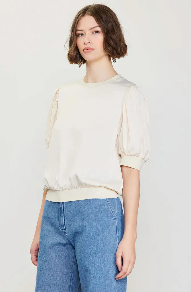 EASY BREEZY PUFF SLEEVE TOP