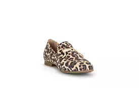 Gabor Leopard Print Suede Loafer 21132