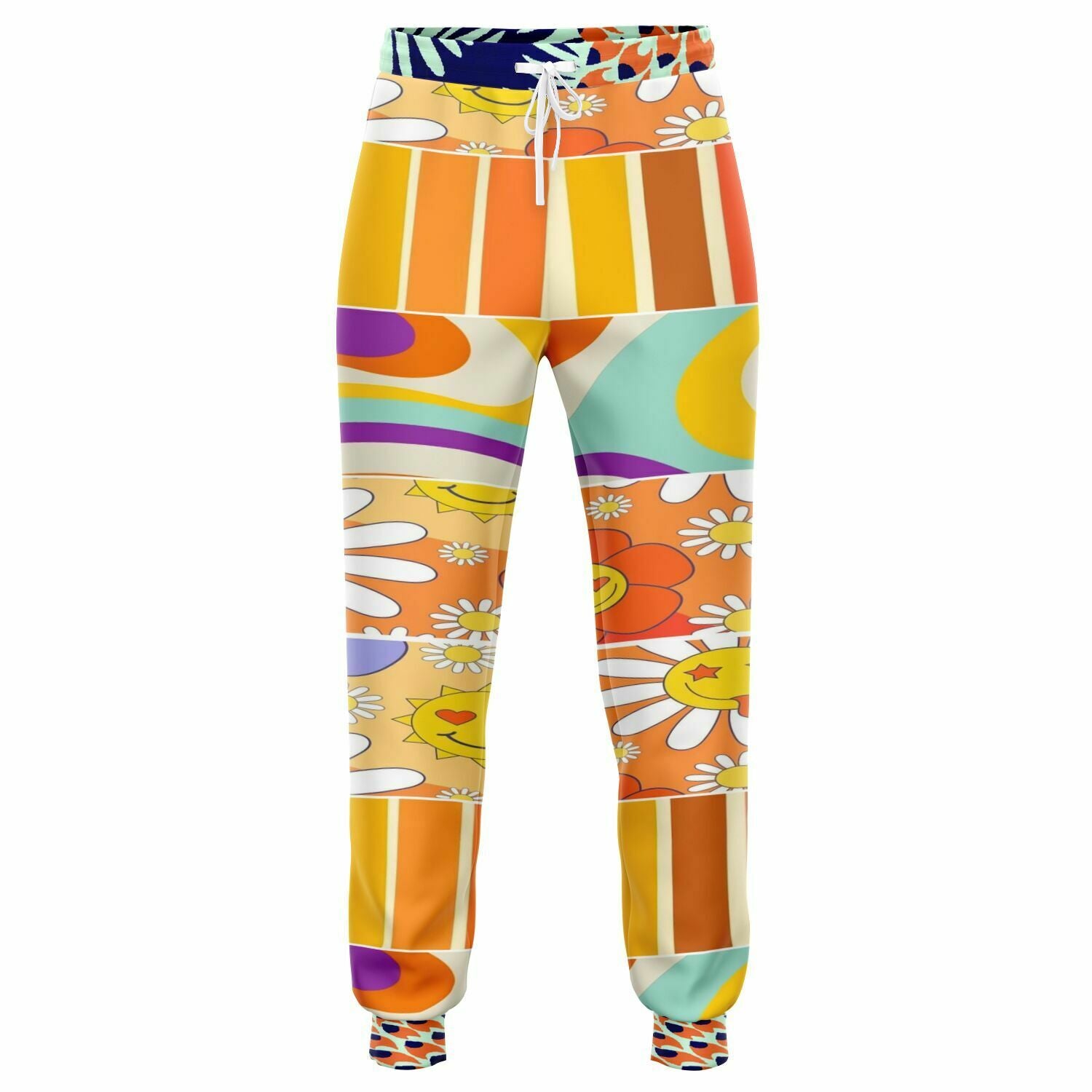 Happy Valley Retro Floral Eco-Poly Joggers