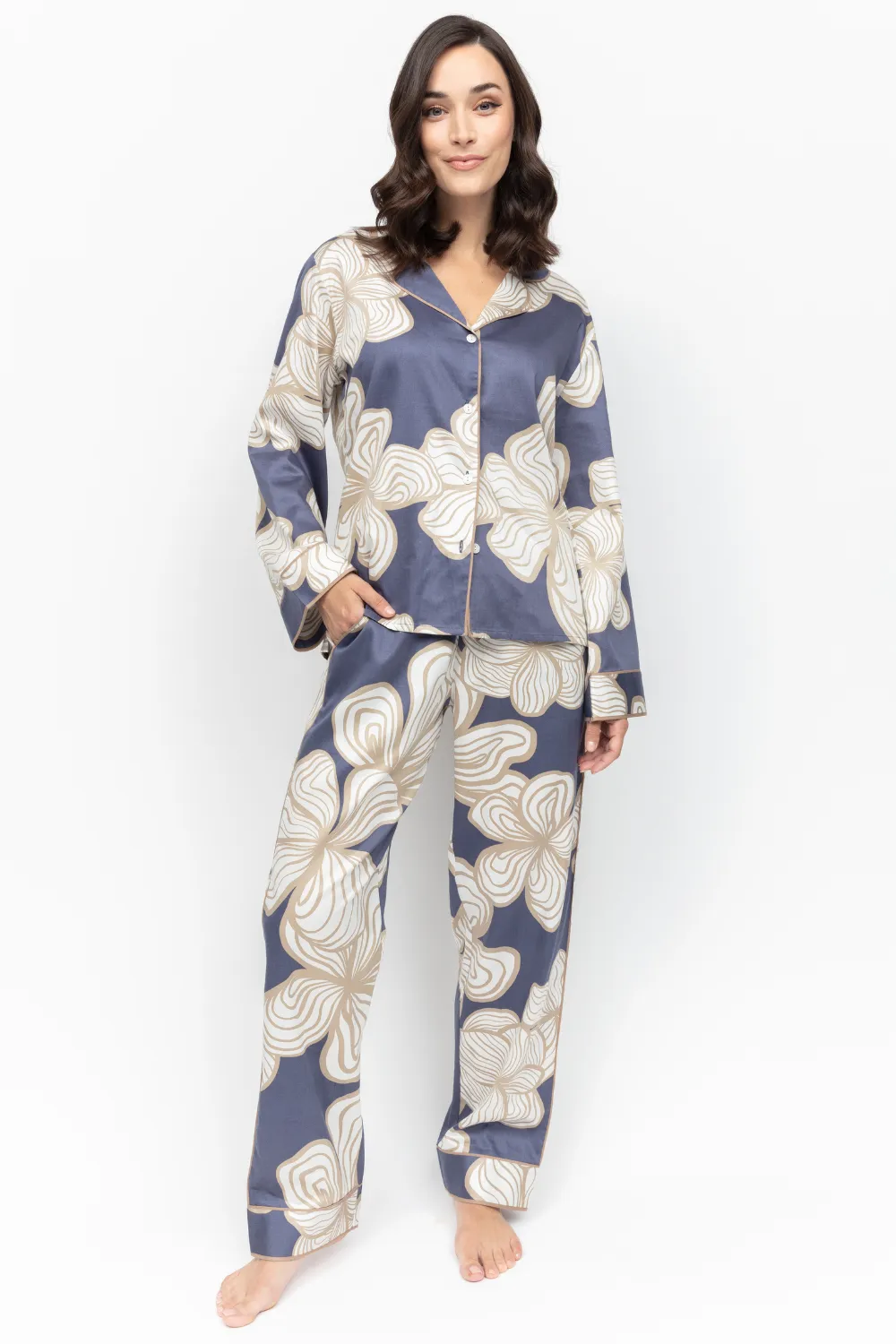 Hyde Park Floral Print Pyjama Set