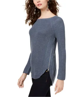 I-N-C Womens Side Zip Pullover Sweater