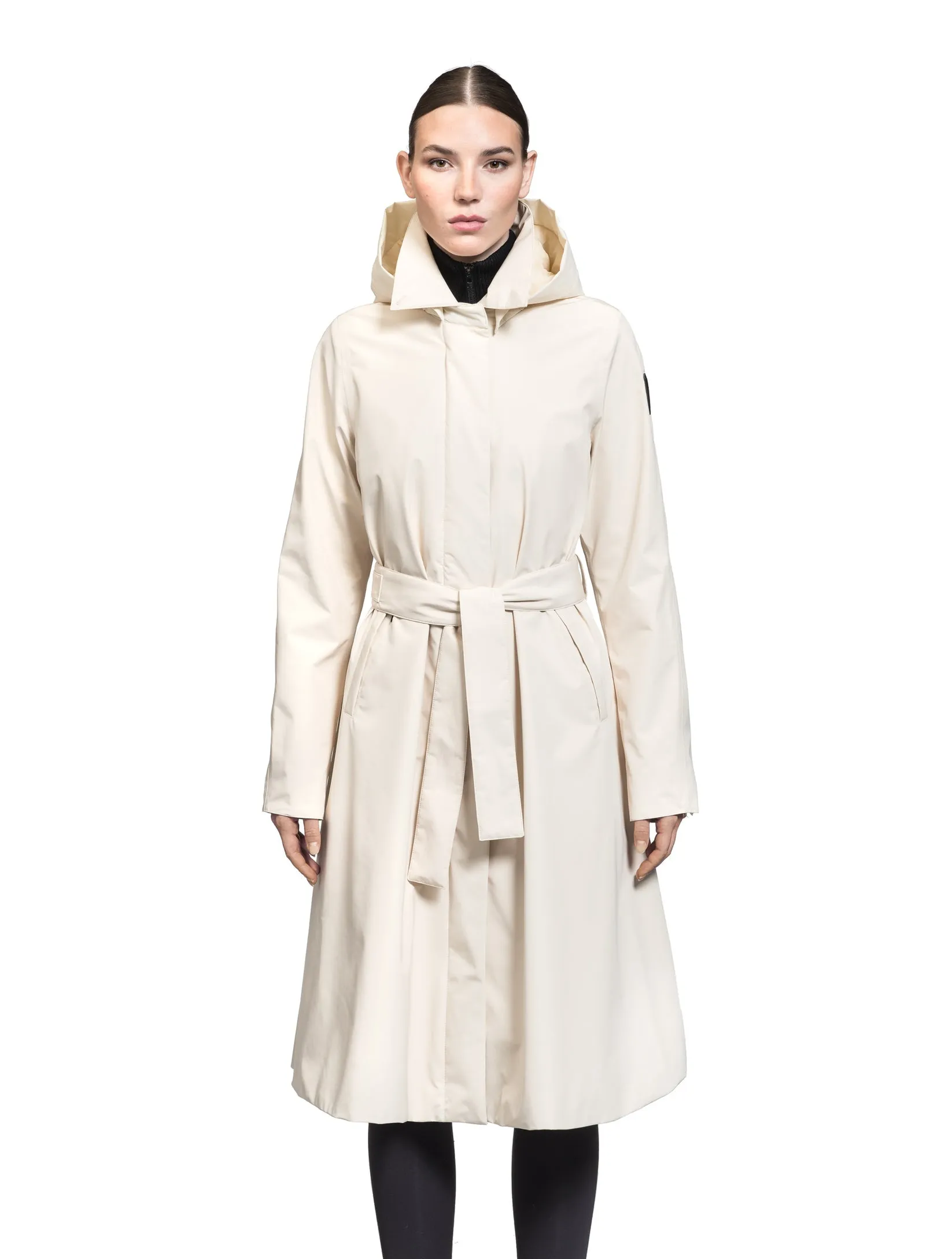 Ivy Ladies Tailored Trench Coat Wheat