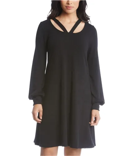 Karen Kane Womens Cut-Out Sweater Dress