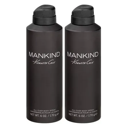 Kenneth Cole Mankind Body Spray 6 oz 2-PACK