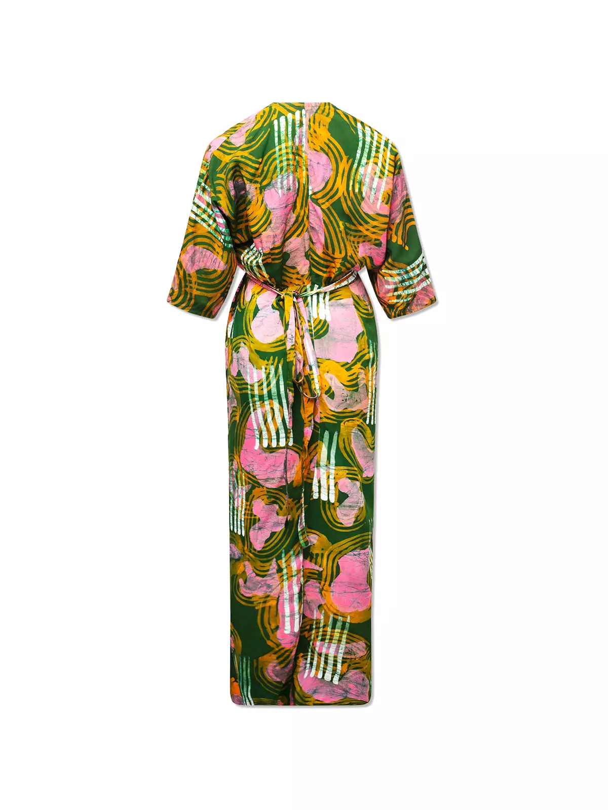 Letsa Wrap Dress in Waters