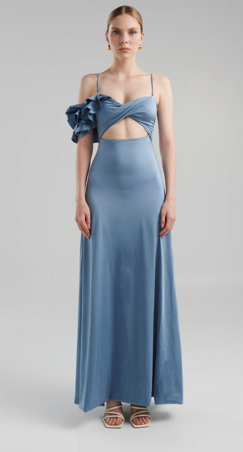 Maygel Coronel - Cavalieri Dress - Riva Blue