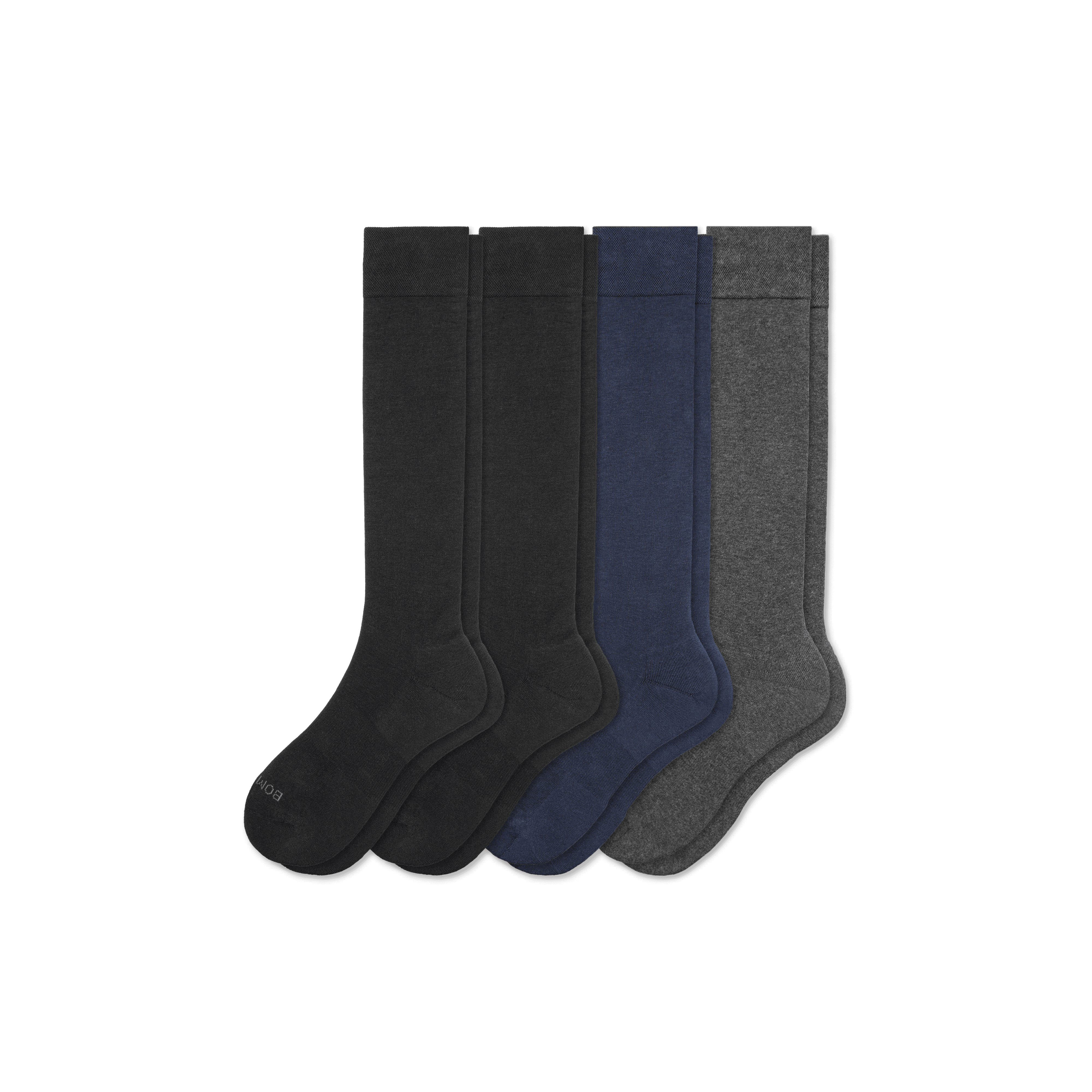 Men's Dress Over the Calf Sock 4-Pack