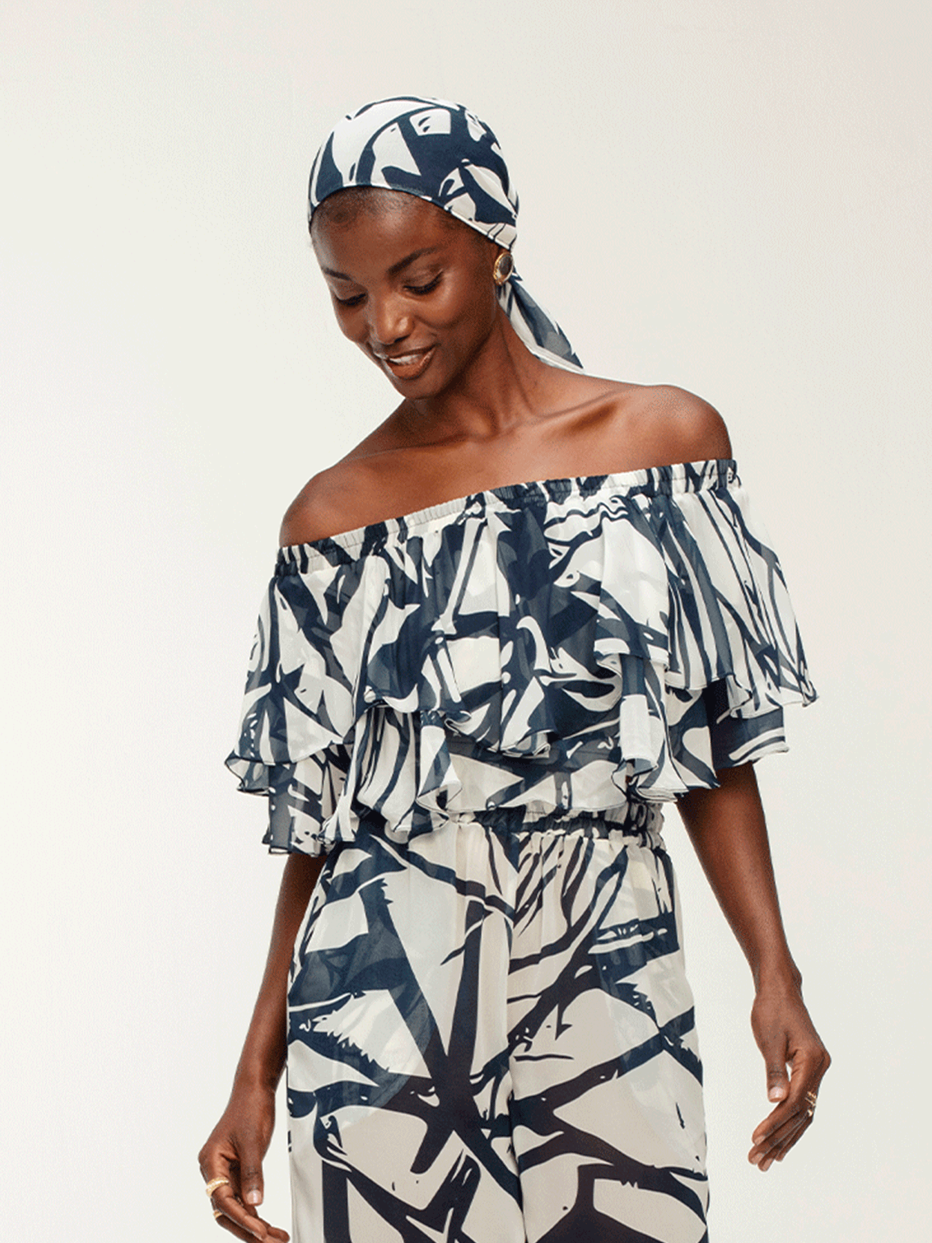 Moussor Headwrap - Tao Navy