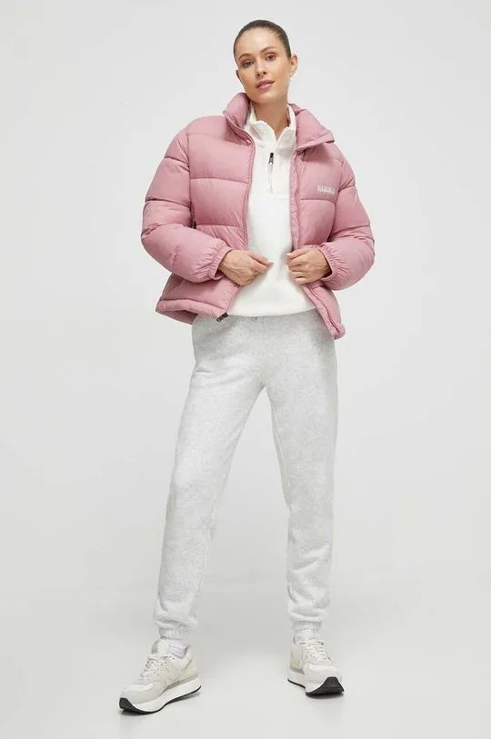 Napapijri jacket women's pink color