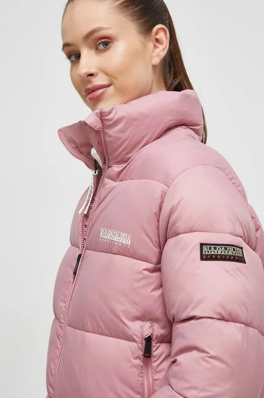 Napapijri jacket women's pink color