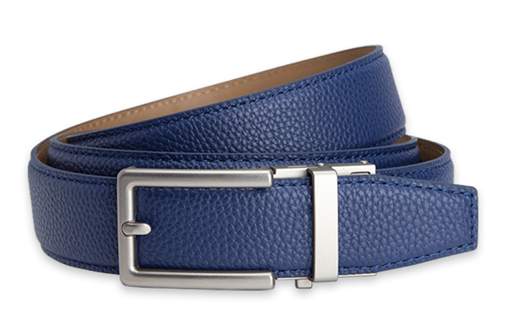 Neubelt Vegan Blue, 1 3/8 Strap, Golf Belt