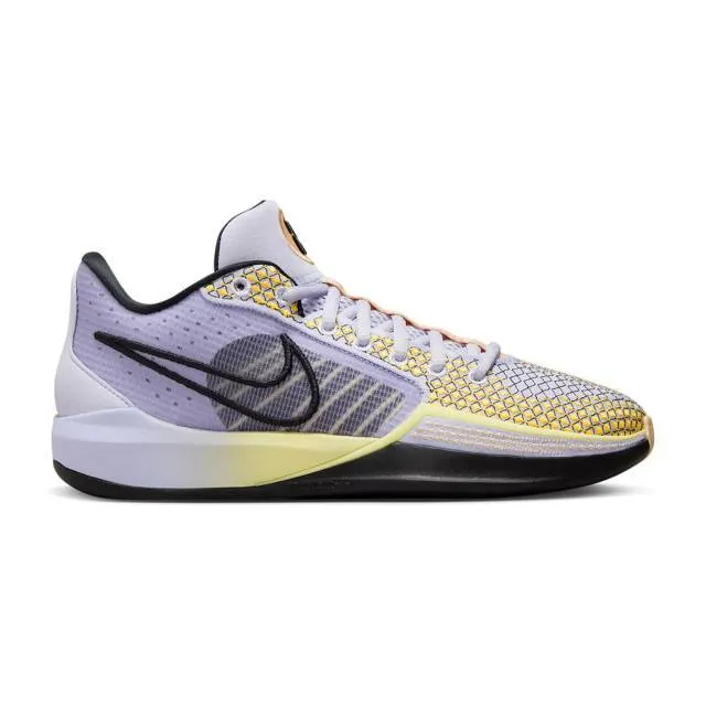 Nike women's sabrina 1 (spark/ oxygen purple/ black/ lemon chiffon) sizes 5-12 fq3381-501