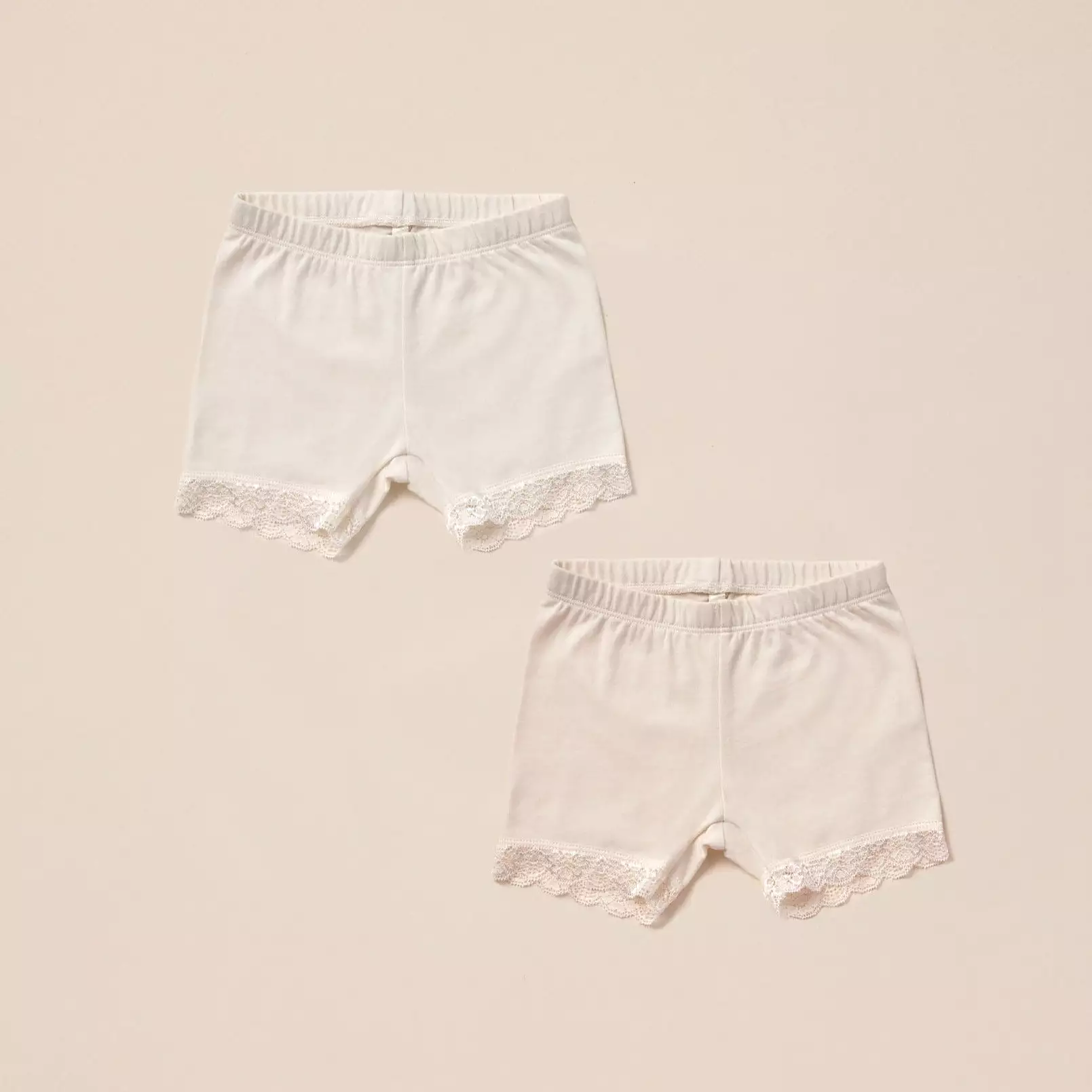 Noralee Cartwheel Shorts in Ivory + Natural