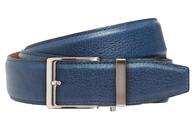 Pebble Denim, 40mm Strap, Dress Belt