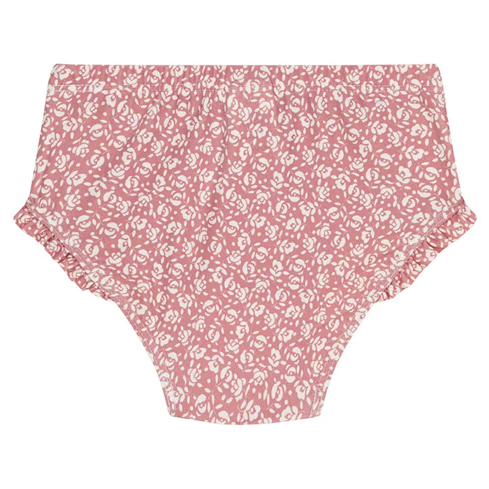 Petit Bateau Baby Swim Bottoms Pink Floral Print