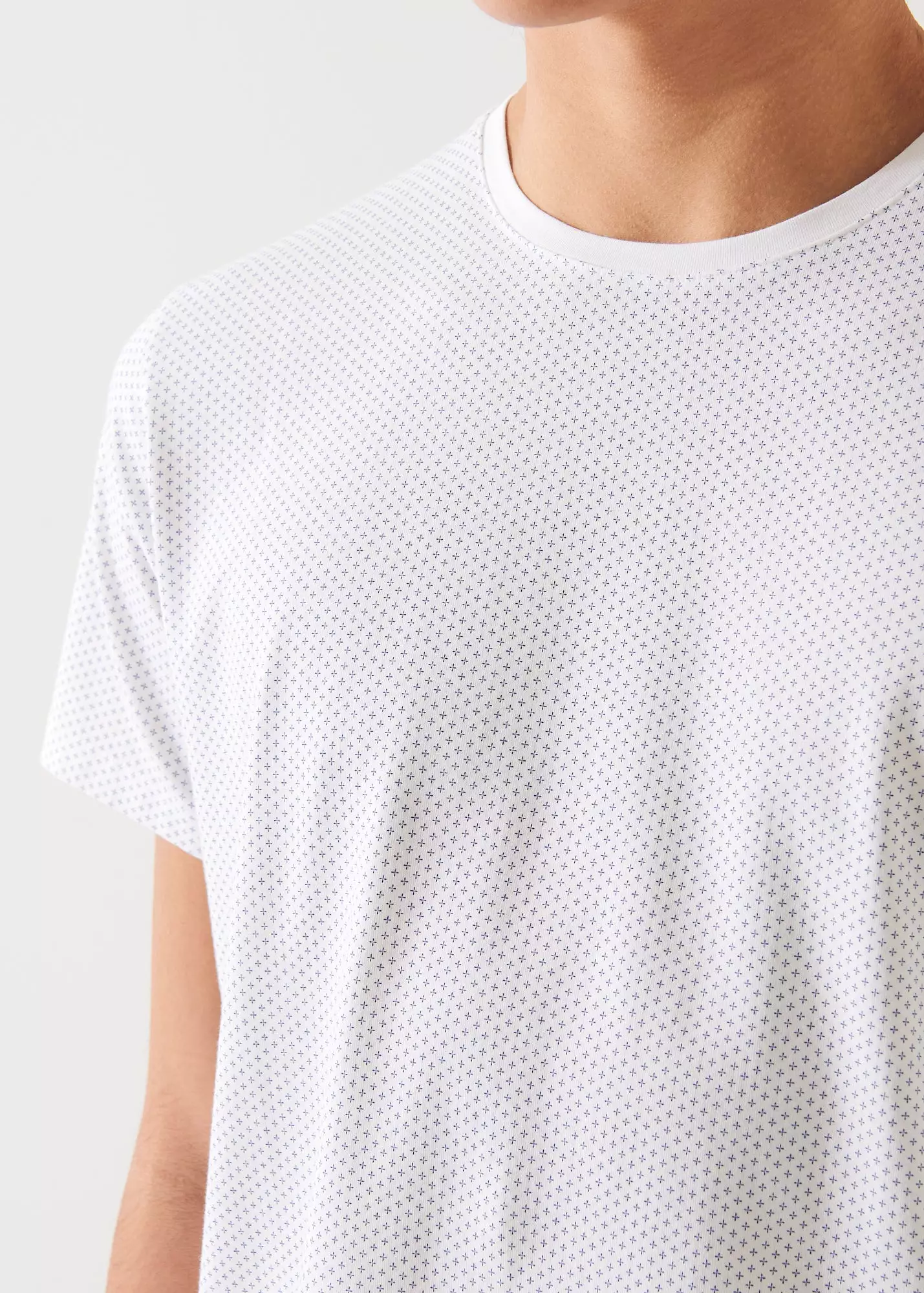 PIMA COTTON STRETCH PRINTED T-SHIRT