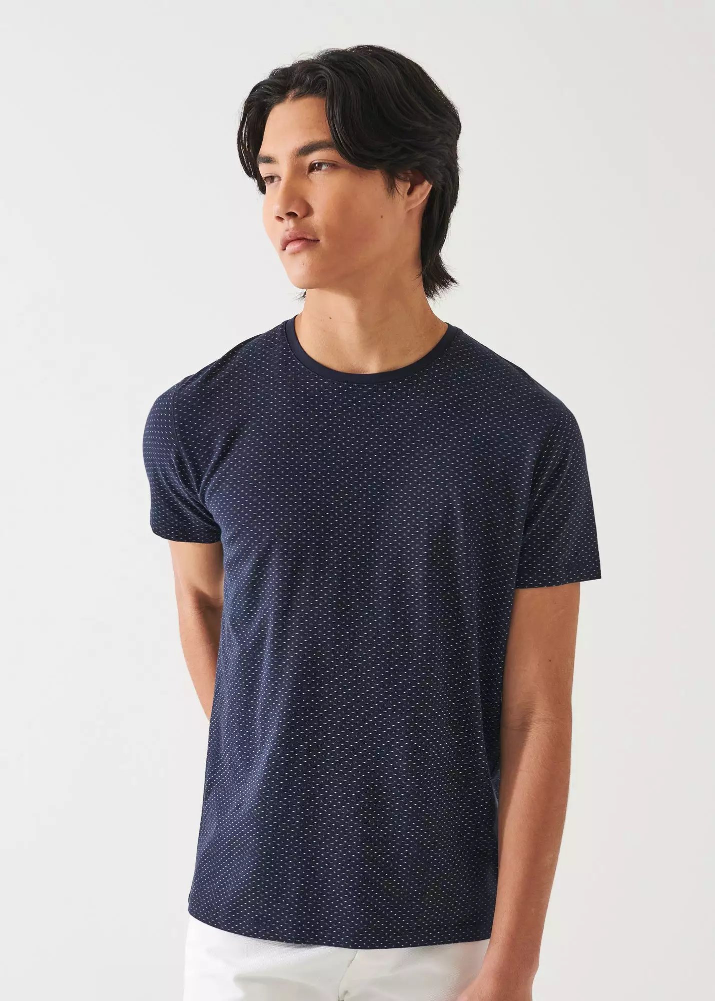 PIMA COTTON STRETCH PRINTED T-SHIRT