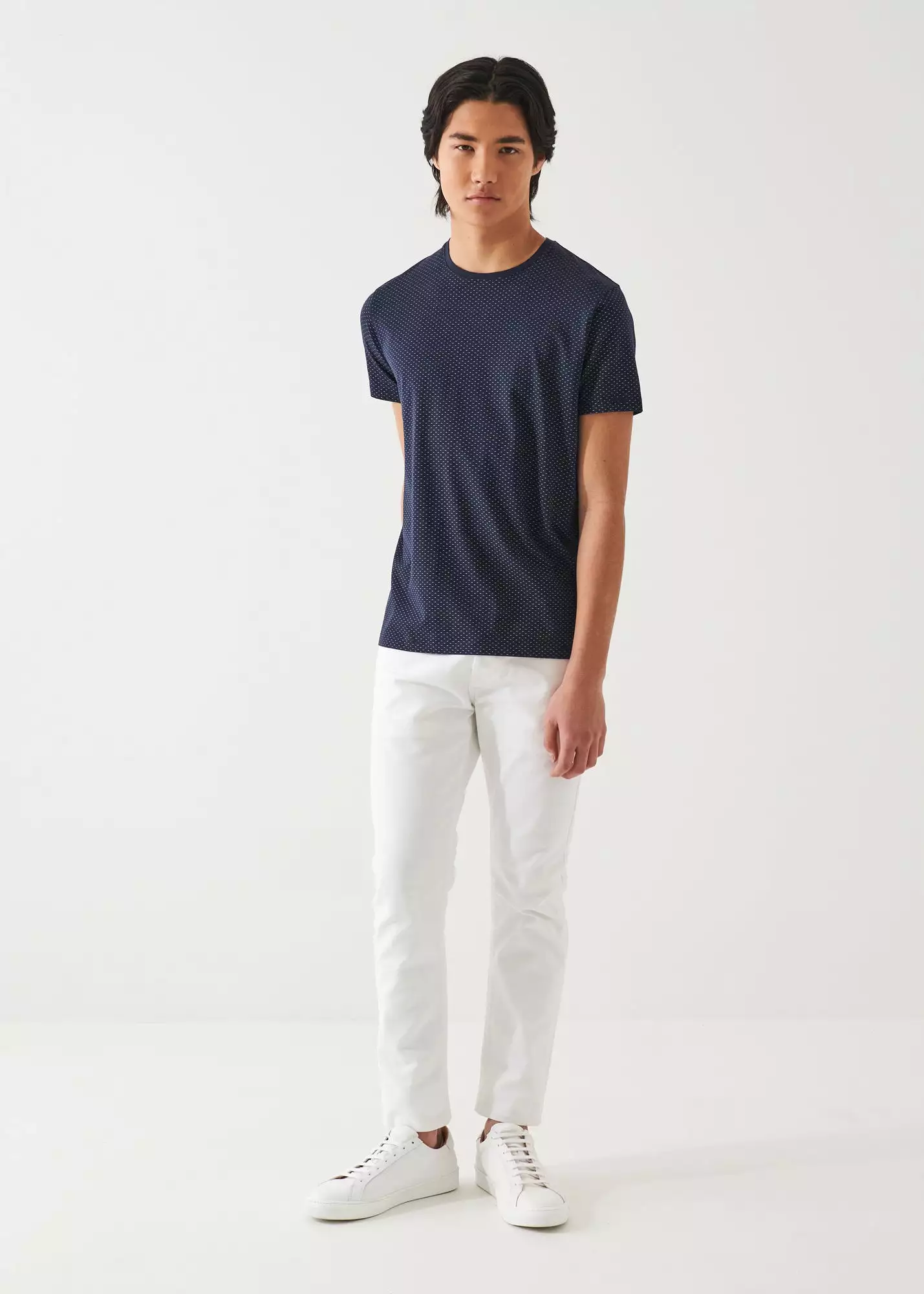 PIMA COTTON STRETCH PRINTED T-SHIRT