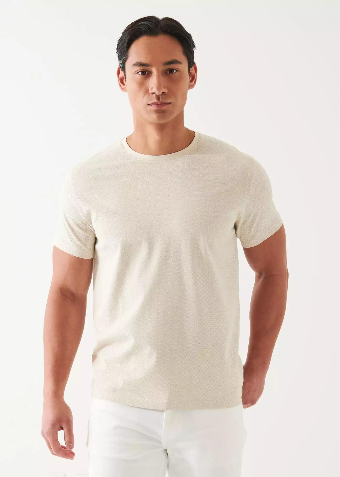 PIMA COTTON STRETCH PRINTED T-SHIRT