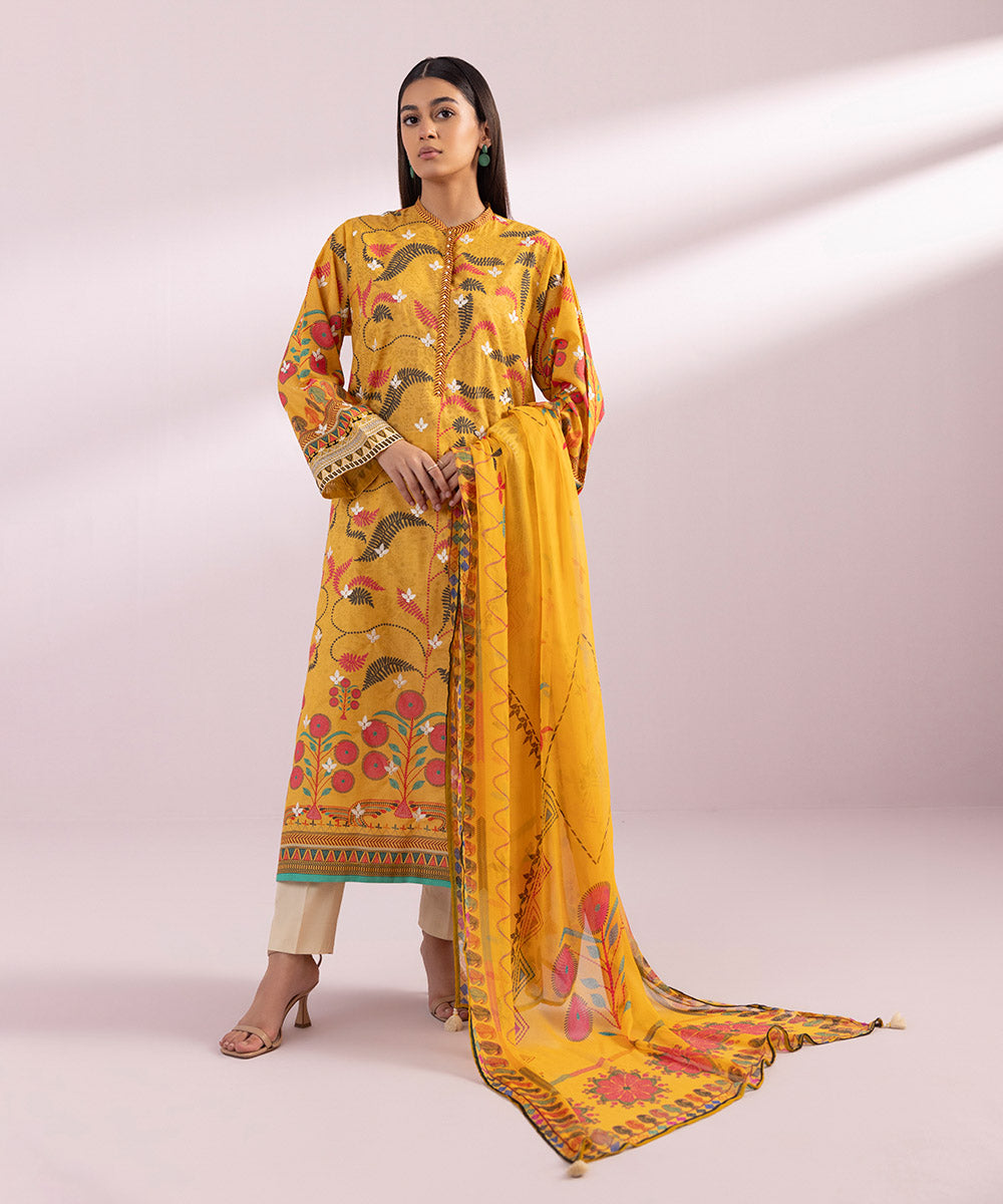 Printed Chiffon Dupatta