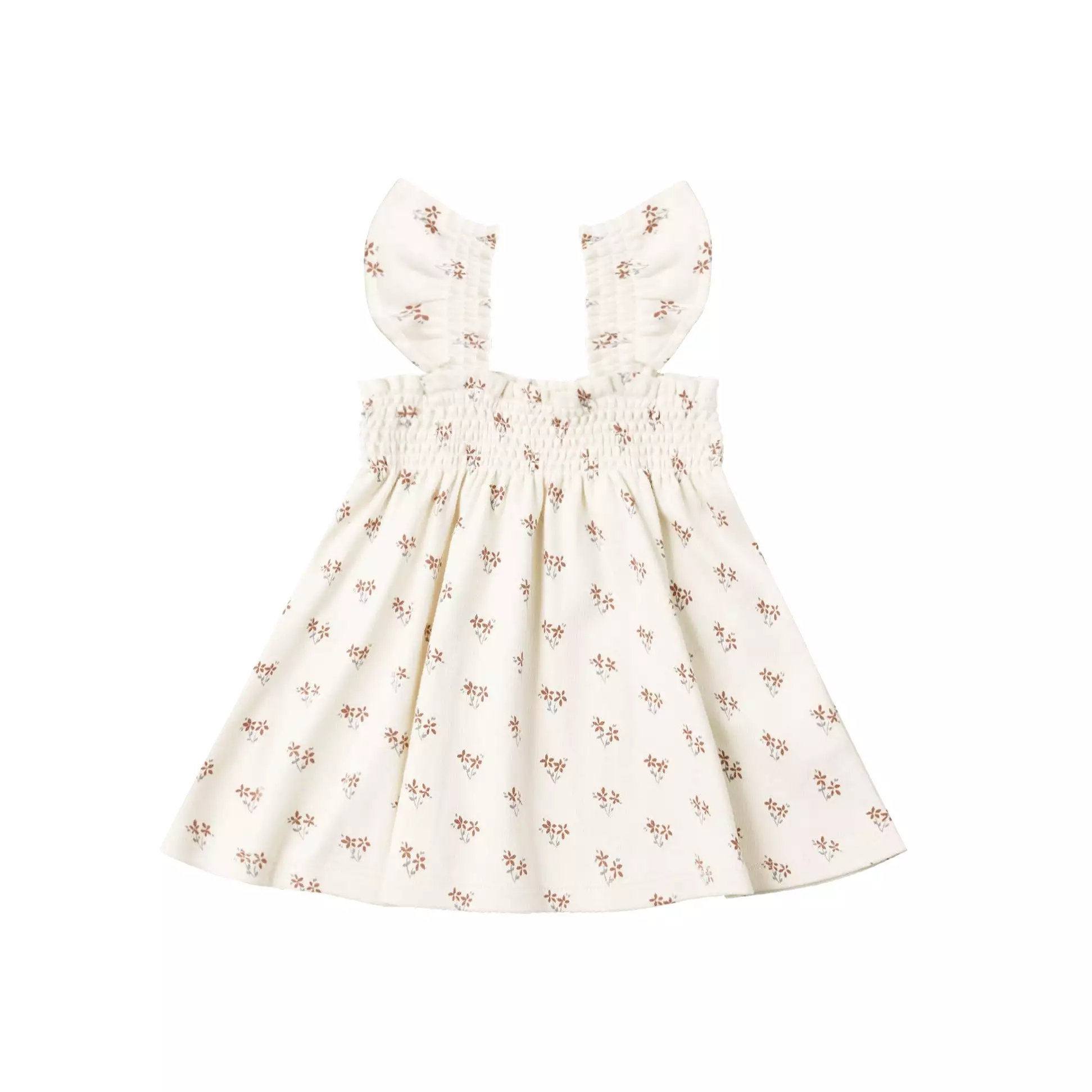 Quincy Mae Smocked Jersey Dress - Summer Flower