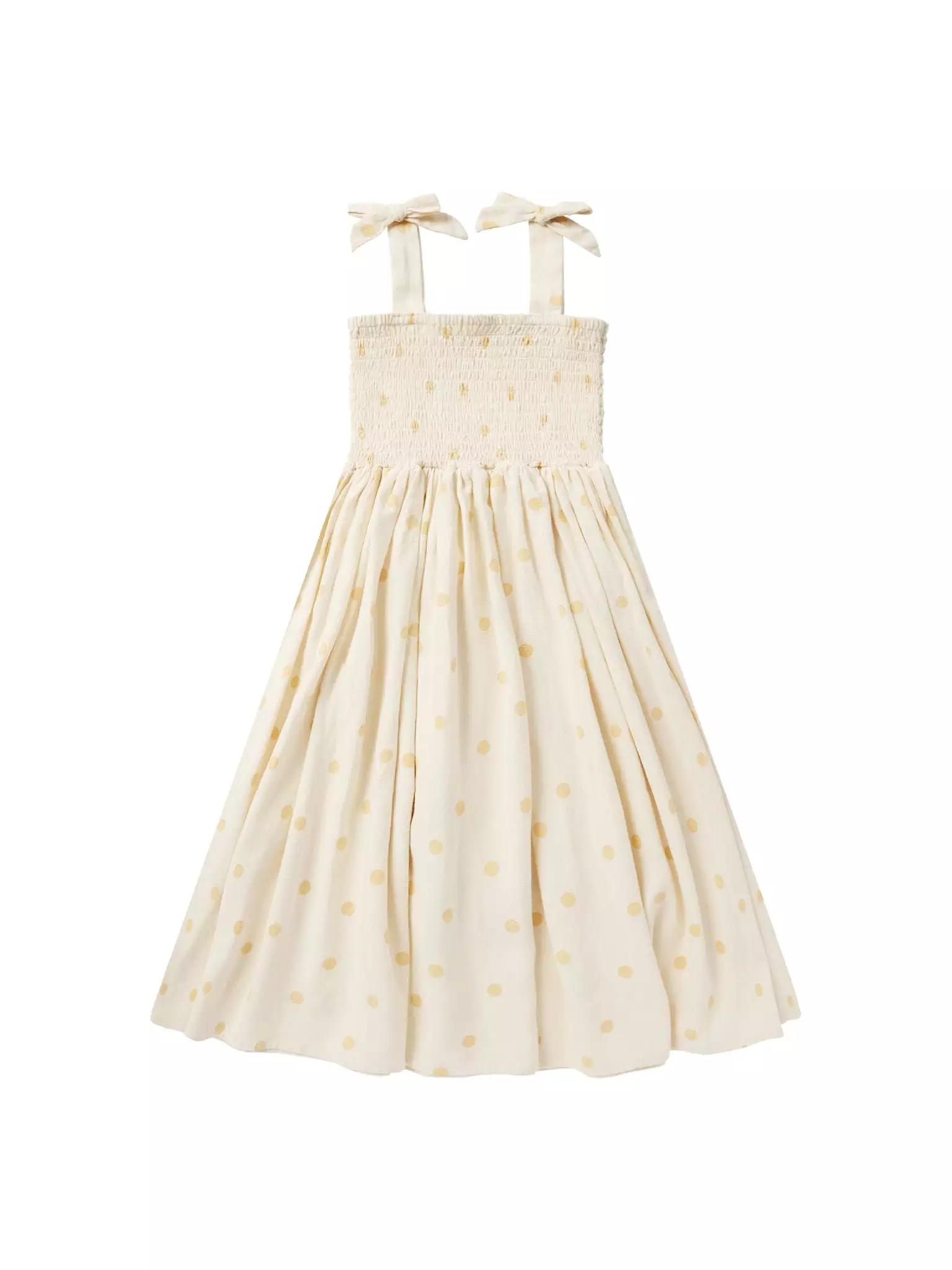 Rylee & Cru - Yellow Polka Dot Ivy Dress