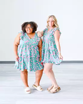 S-2X Nantucket Ruffle Mini Dress