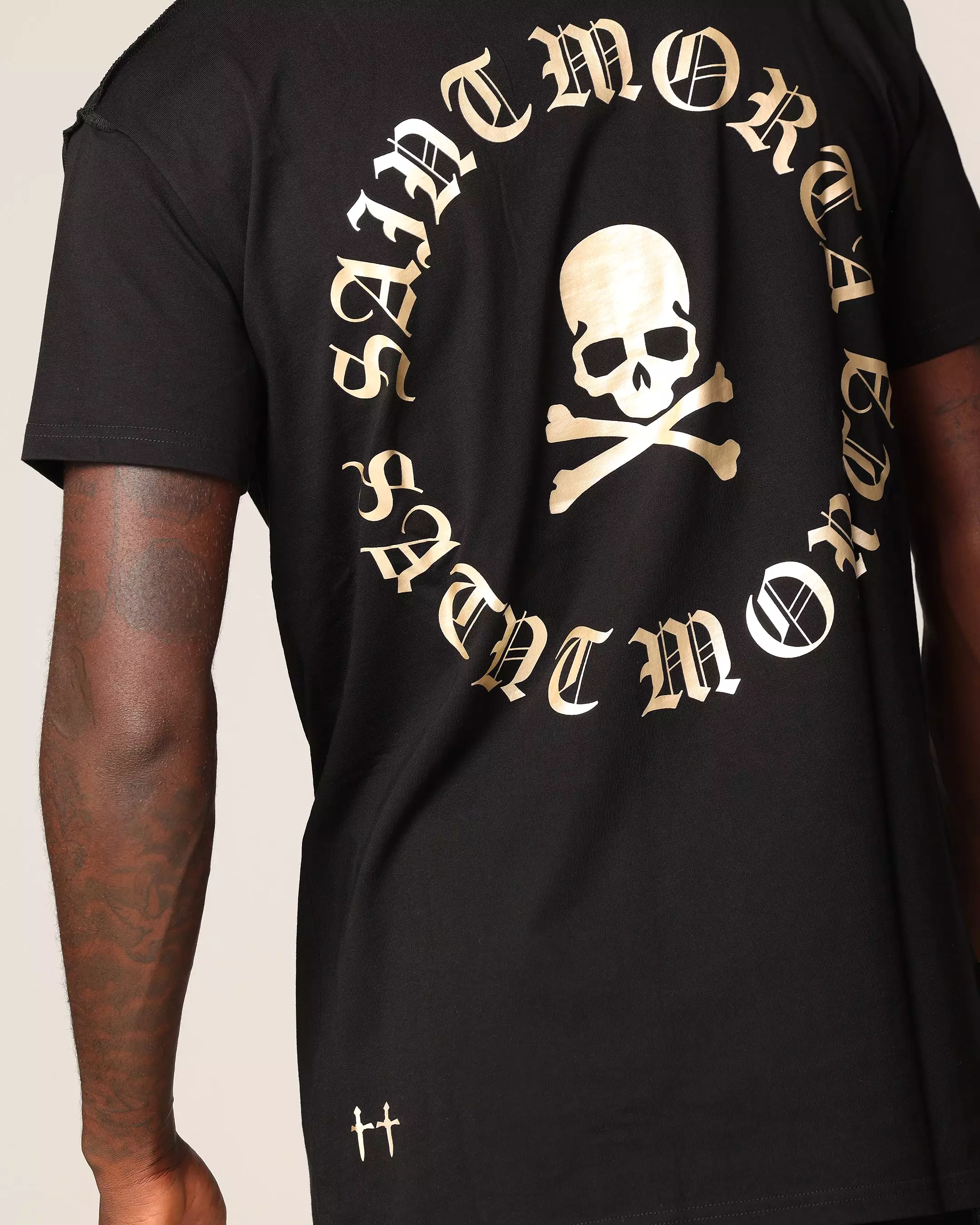 Saint Morta Ceremonies Lafayette T-Shirt Black/Gold