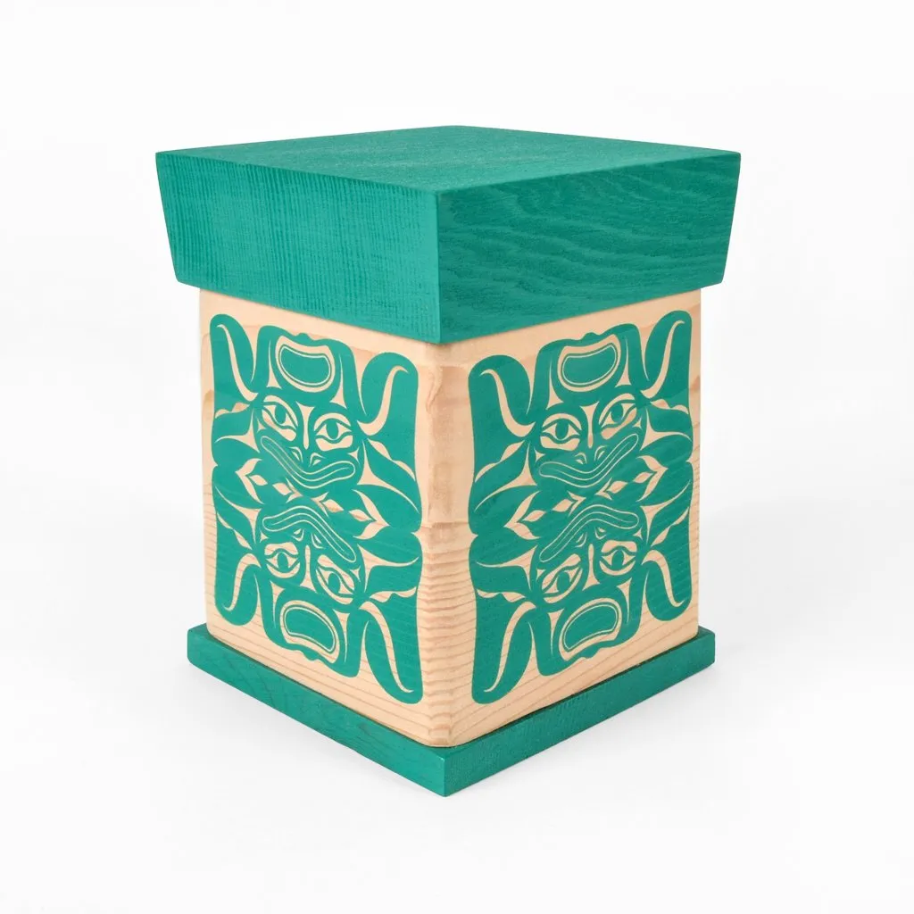 Screen Printed Bentwood Box | Frog by James Michels