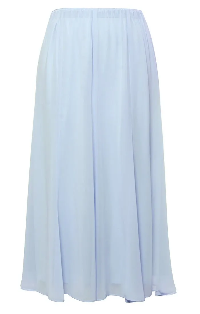 Tea-Length Chiffon Skirt