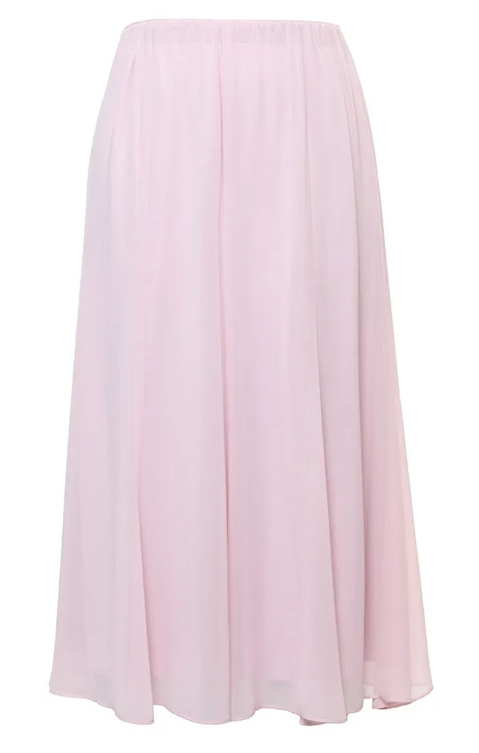 Tea-Length Chiffon Skirt