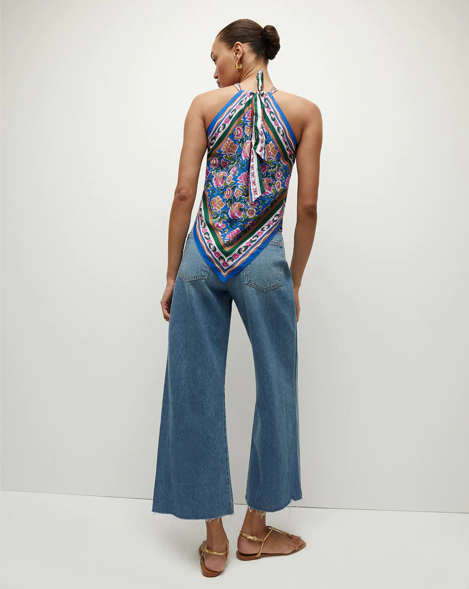 Veronica Beard - Raphael Silk Top - Sarong Floral Print