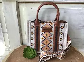 Wrangler Southwestern Print Crossbody Tote